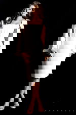 short white mother of the bride dress 45607