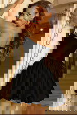 strapless fit and flare dress 45654