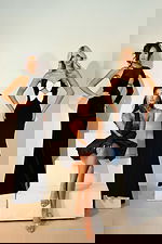 Crystal Embellished Cocktail Dress 28098 - Image 4