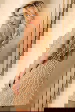 fit and flare beaded dress 45848