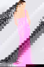 beaded purple dress 45876