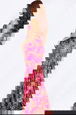 multi color embellished dress 43003