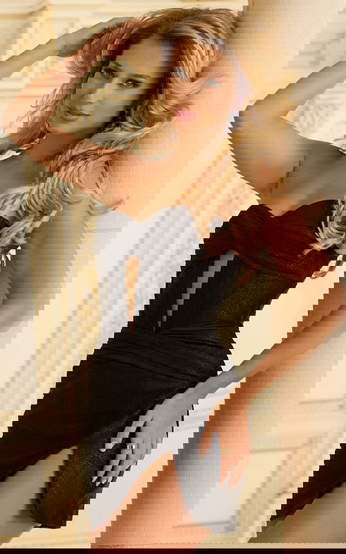 black sweetheart neckline dress 46488