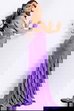 backless purple dress 46500