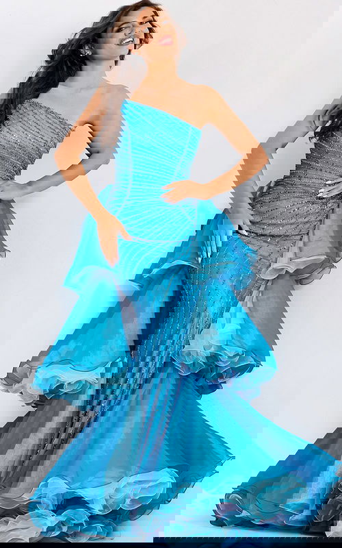 strapless mermaid gown featuring a beaded bodice 46614