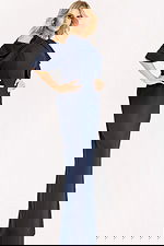 Cold shoulder gown with draped sleeves and jeweled neckline, designed in a sleek fitted silhouette for an elegant and timeless evening look.