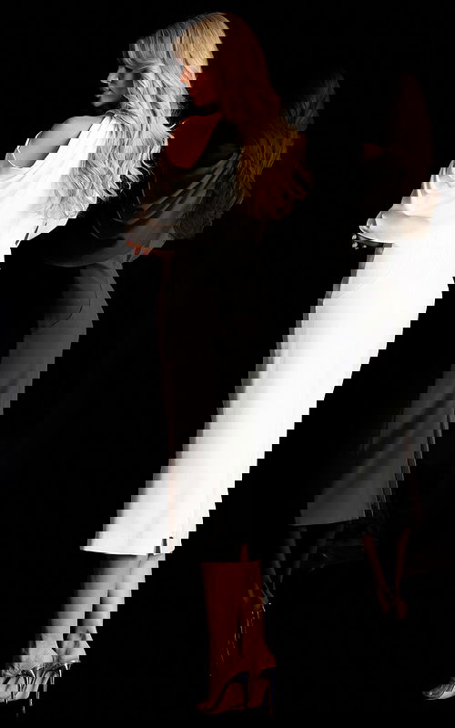 off the shoulder white dress 46743