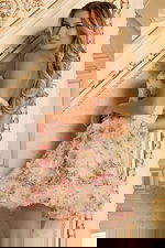 strapless fit and flare dress 46784