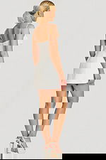 back view of fitted dress 46840