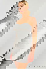 short white mini dress 46840