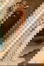 backless sexy beaded dress 46844