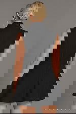 fit and flare sleeveless dress 46901