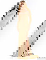 beaded high slit dress 47153