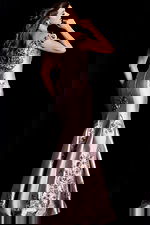 lavender embellished gown 47217