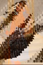 corset bodice tiered dress 47283