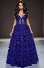 royal corset bodice dress 47290