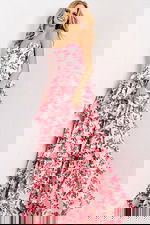 print pink dress 47404