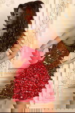 beaded sweetheart neckline dress 47418