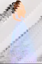 back of sheer puffy dress 47427