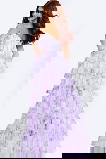 Strapless sweetheart gown with layered tulle skirt