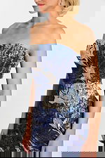 strapless corset bodice dress 47463