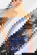 top of strapless bodycon style 47463