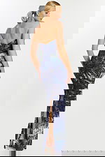 back view of fitted bodice style 47463