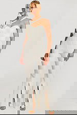 one shoulder white jumpsuit 47545