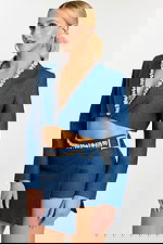 embellished bodice two piece blazer 47609