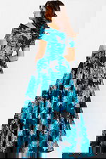 off the shoulder mother of the bride dress 47630