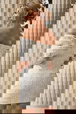 off the shoulder fitted dress 47659