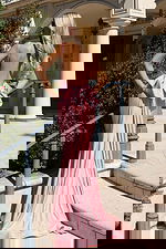 backless dress with bow details 47669