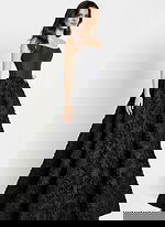 Strapless Ball Gown with 3D Floral Skirt 47695 - Image 5