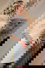 fitted simple short dress 47738