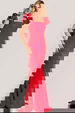 mermaid red dress 47844