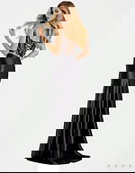 black corset dress 47849