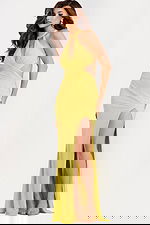 Modern Halter Prom Gown