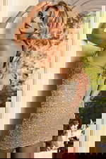 strapless fitted short dress 48049