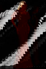 short sleeves pleated dress 48057