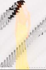 Sleek Backless Prom Gown