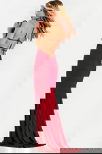 Halter Rhinestone Dress With Open Back 48082 - Image 2