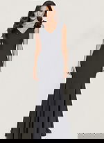 black ruffled dress 48120