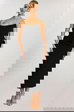 back of strapless dress 48208