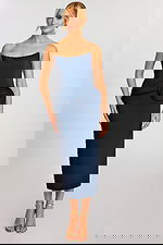 navy strapless fitted dress 48208