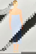 navy fitted dress 48208