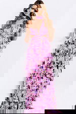 floral layered dress 48234