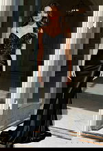 embellished black dress 48312