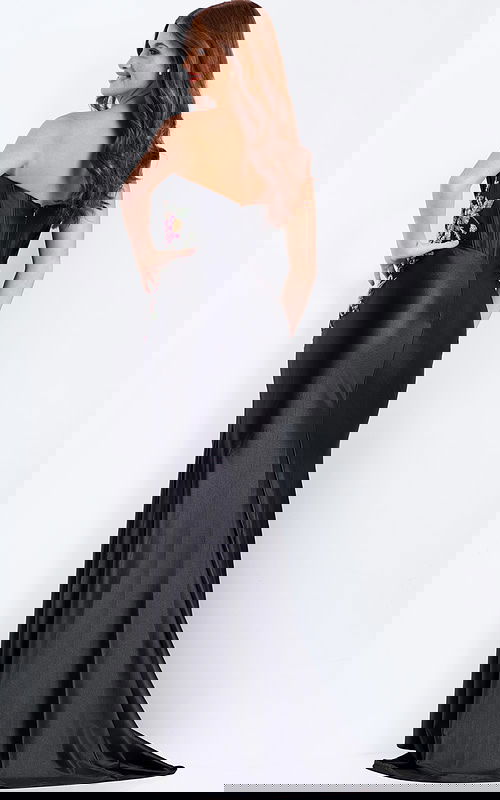 black mermaid dress 48371