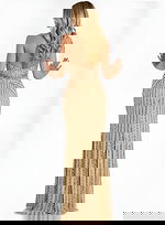 backless embellished dress 48531