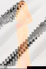 embellished halter dress 48531